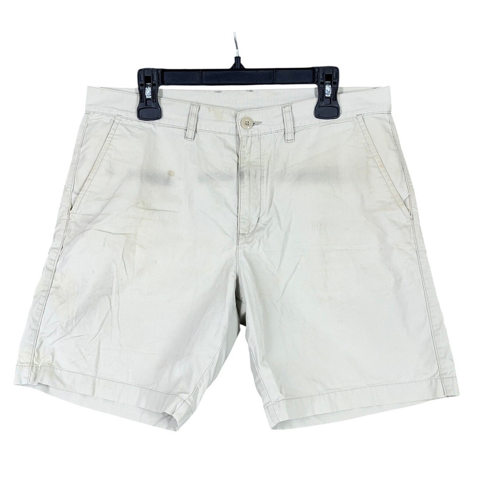 Patagonia Trail Shorts Mens‎ 34 Organic Cotton Beige Outdoor Gorpcore Hiking